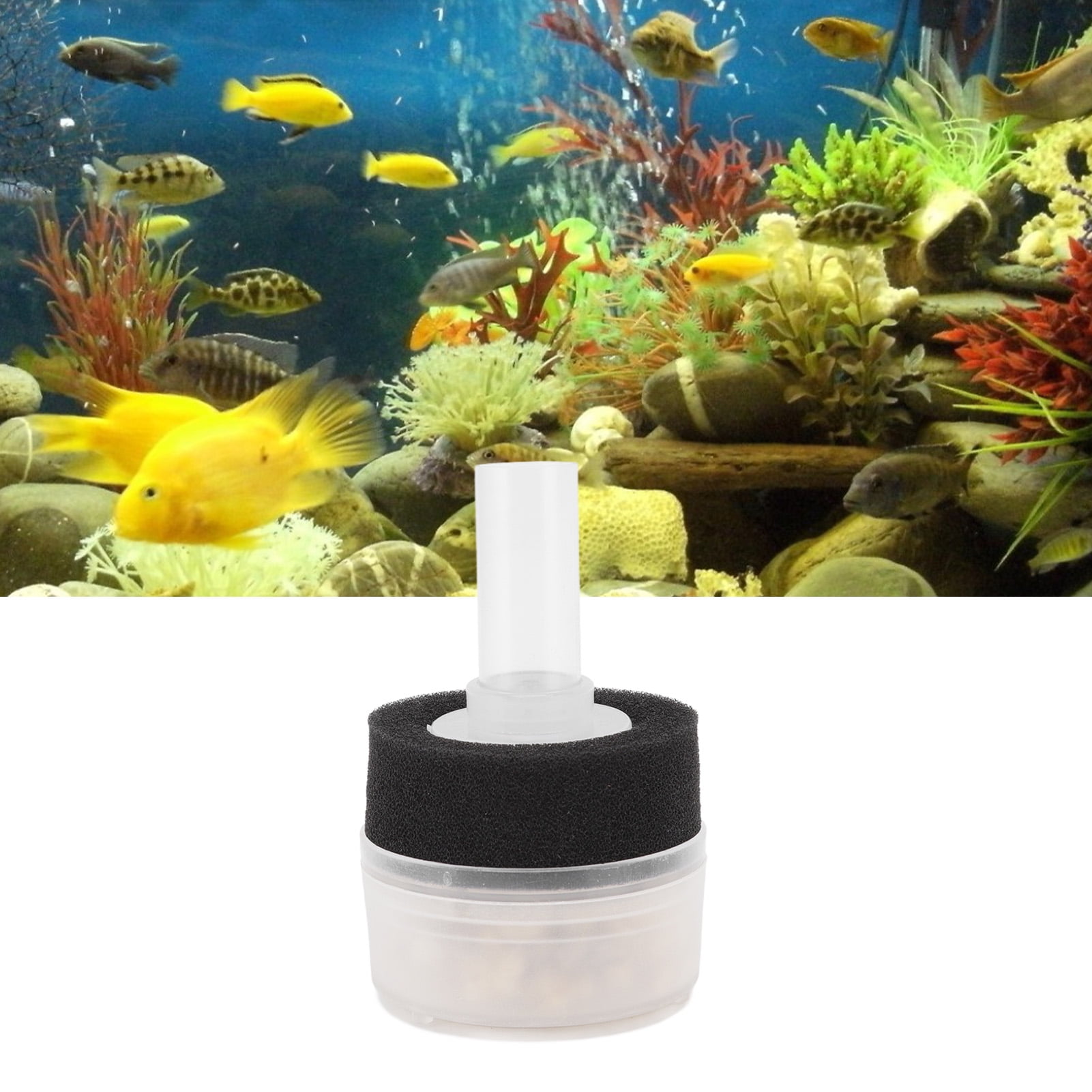 Air Driven Filter Sponge Quiet Aquarium Bio Sponge Filter Fish Foam
