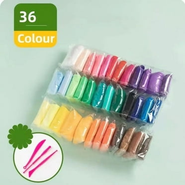 Air Dry Clay Colorful Handicrafts Kids Toys 36 Colours