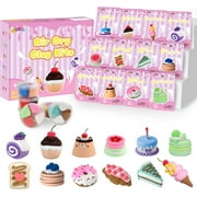 Nicella Air Dry Clay for Kids-12 Cake Modeling Clay , Molding Clay with Sculpting Tools & Tutorials, Ultra Light & Safe, DIY Arts and Crafts Gift for Girls Boys Ages 3+