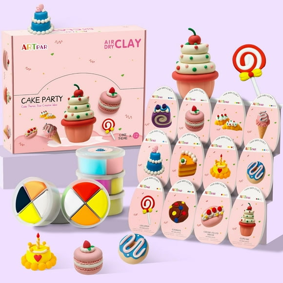 Air Dry Clay for Kids,Modeling Clay Kit,Model Magic Sculpting Set,Ultra Light & Soft, Safe Non-Toxic | 12 Box DIY Art and Crafts School Projects, Home Party Favors for Boys & Girls