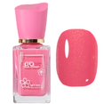 Air Dry Hot Pink Sparkly Nail Polish, Sparkle Nail Polish Glitter for