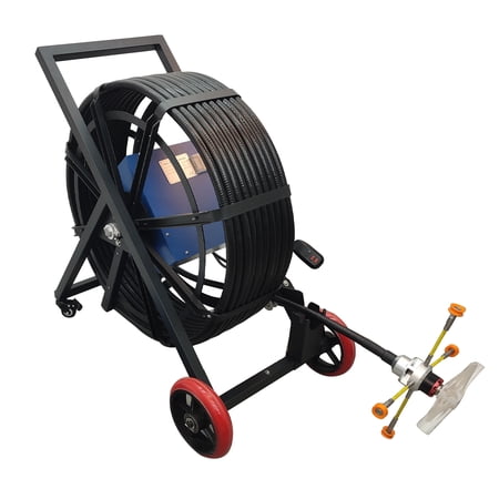 Air Duct Cleaning Machine Commercial Rotary Brush Pipe Cleaning Equipment 110V