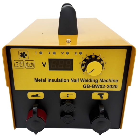 Air Duct Insulation Nail Welding Machine Capacitor Energy Storage Stud Welder 110V 25-45Units/Minute 0.5-3mm Workpiece Thickness