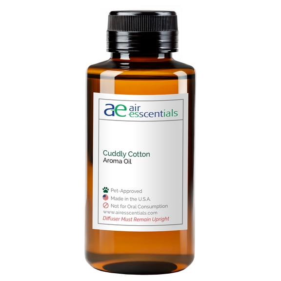 Air Esscentials Cuddly Cotton Aroma Oil - Pet Friendly Fragrance for Scent Machines & Cold-Air Diffusers, Safe for Pets, 300mL