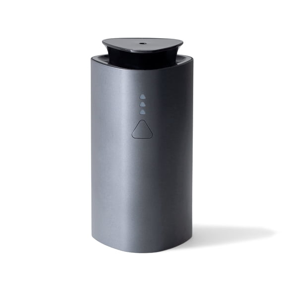 Air Esscentials The Mini Essential Oil Diffuser, 30 ml bottle, Covers 300 sq. ft., Black