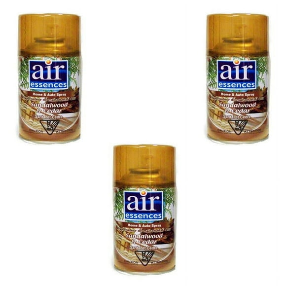 Air Essences Home & Auto Spray- Sandalwood & Cedar (250ml) (Pack of 3)