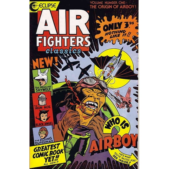 Air Fighters Classics #1 VF ; Eclipse Comic Book