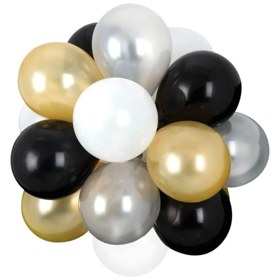 Air-Filled Latex Balloon Chandelier - 5" | Multicolor | 27 Pcs.