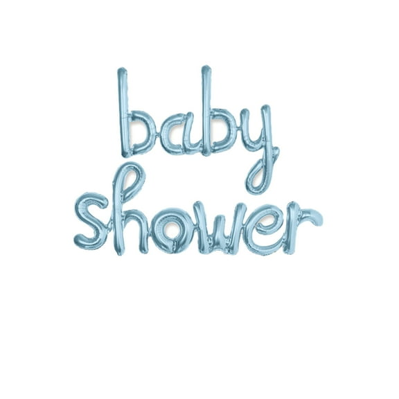 Air-Filled Lowercase Letter baby shower bday Backdrop Balloon Banner