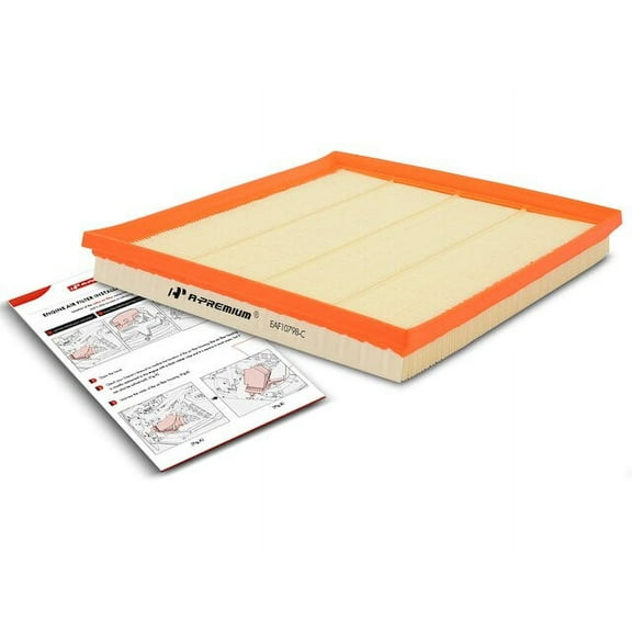 Air Filter 1 - Compatible with 2011 - 2018 BMW X5 3.0L 6-Cylinder 2012 2013 2014 2015 2016 2017