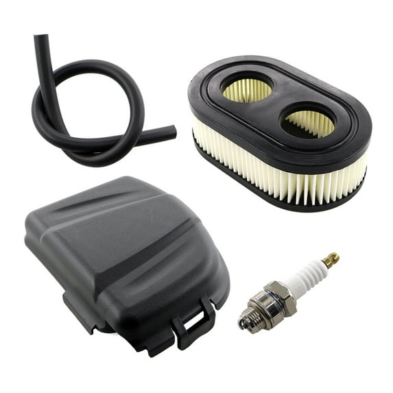Air Filter Cover Spark Plug Kit for Lawn Mower 595658 595661 593260 09P702 5432 Air filter 798452 MTD