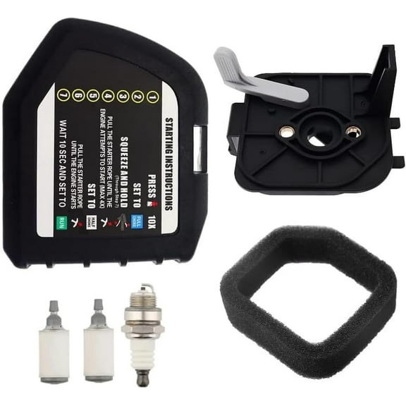 Air Filter Cover with 308649003 Airbox Base Assembly for Ryobi RY251PH RY254BC RY25PHEMC