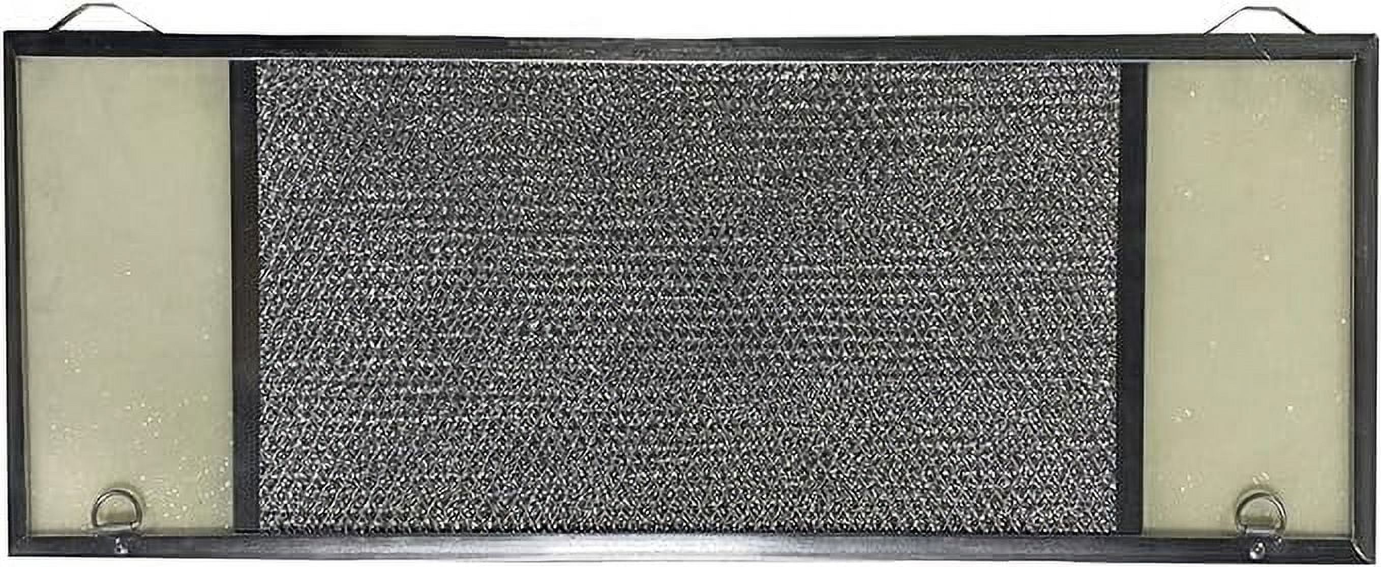 Air Filter Factory 8-1/4 x 23-1/2 x 3/8 Inches Range Hood Aluminum Mesh Dual Light Lens Grease Filter