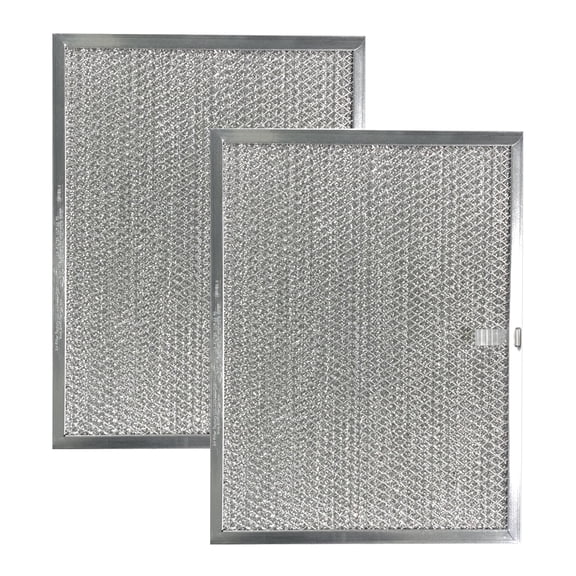 Air Filter Factory Replacement for 1172282 Broan Nutone Aluminum Grease Filter 2-Pack