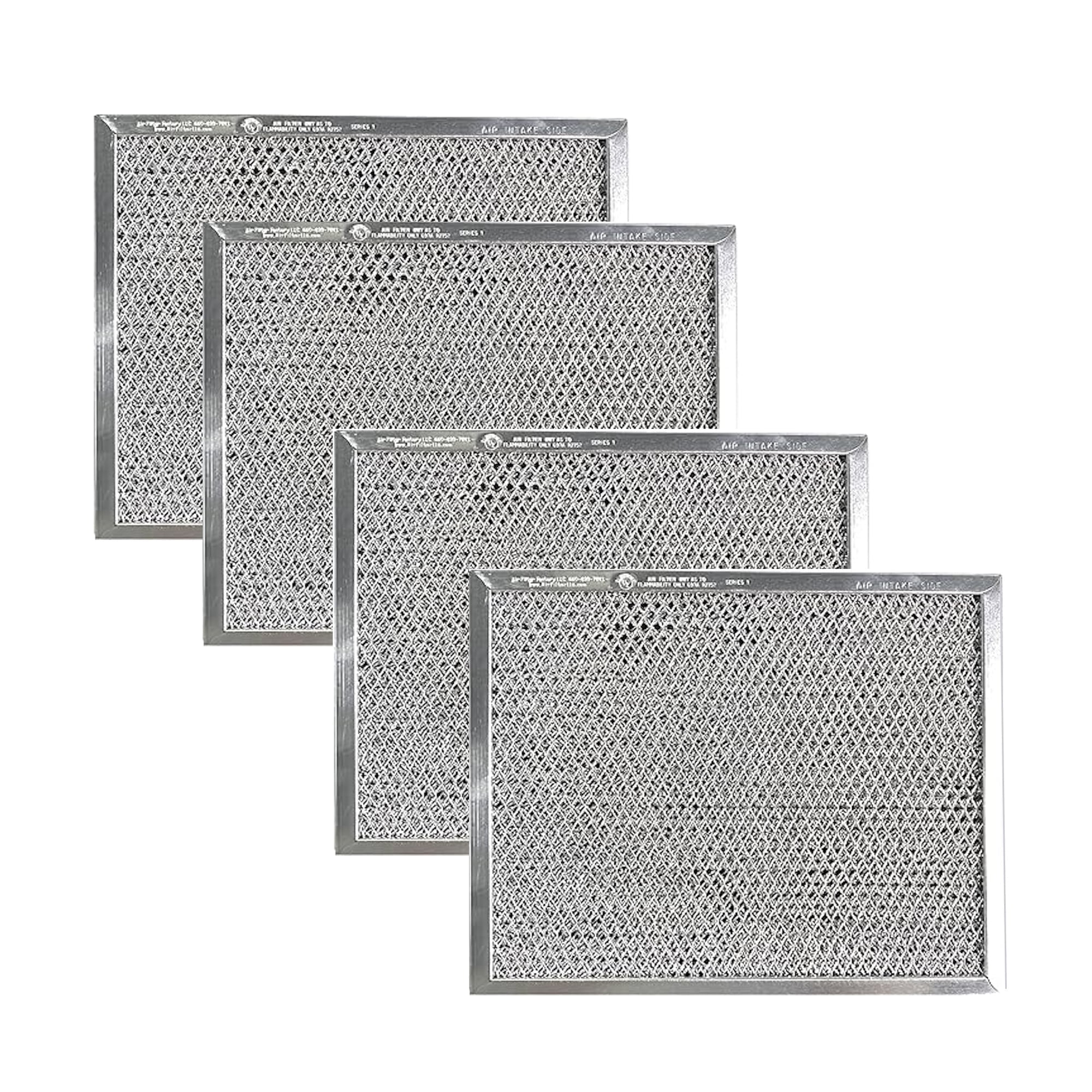 Air Filter Factory Replacement for 97007696, 6105C Broan Range Hood Charcoal Carbon Filters For Smoke & Odors 4-Pk (Sold without manufacturer warranty)