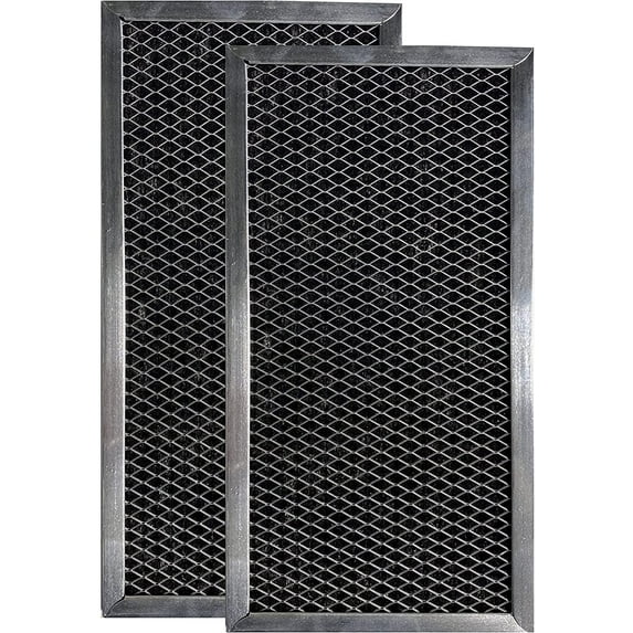 Air Filter Factory Replacement for AP2027740 GE Charcoal Carbon Filter 2-Pack (Sold without manufacturer warranty)