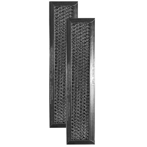 Air Filter Factory Replacement for AP4316230 Microwave Hood Charcoal Filter Set 2-Pack (Sold without manufacturer warranty)