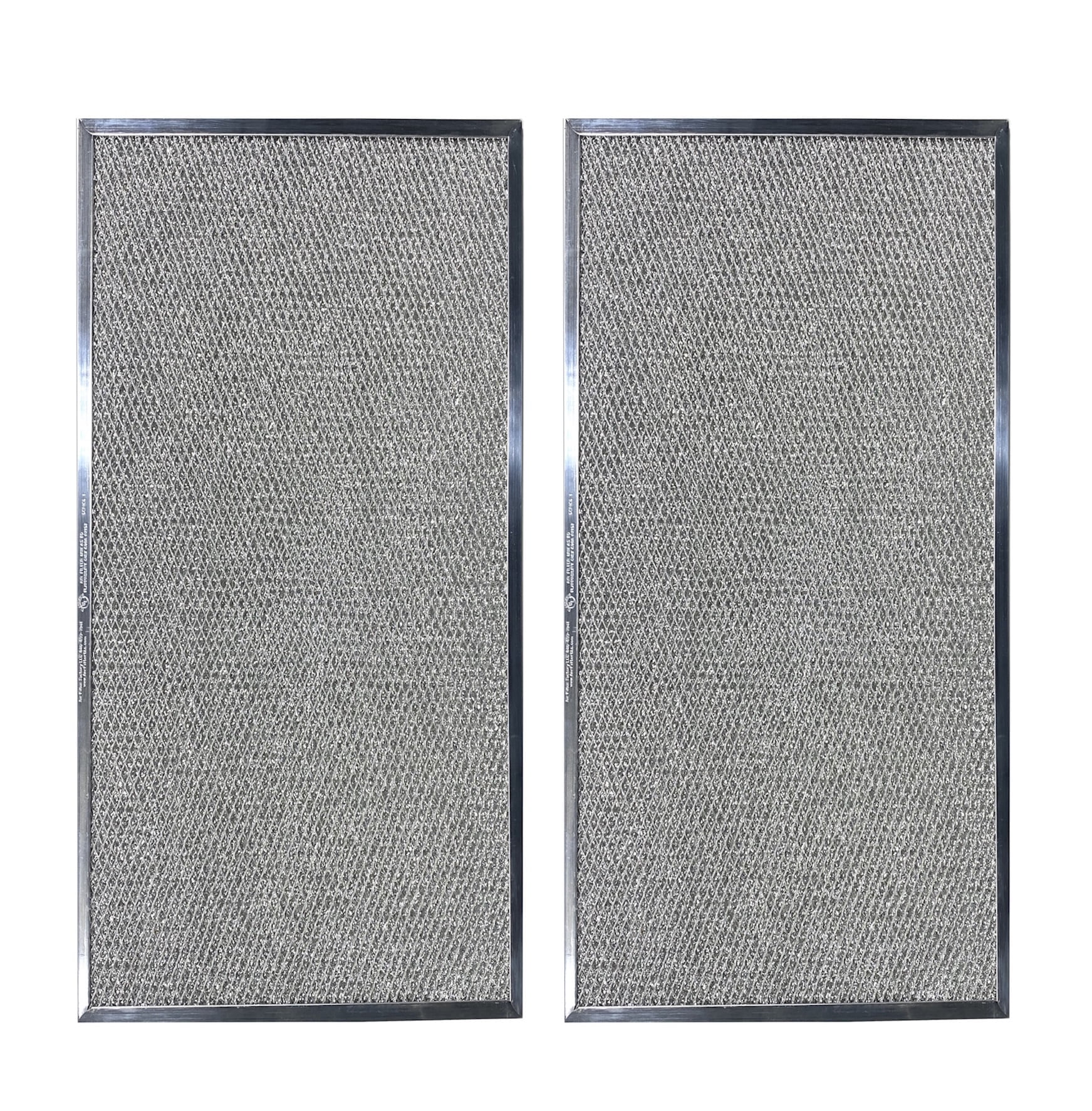 Air Filter Factory Replacement for EAC1620, R0-0855 Aluminum Furnace HVAC Pre/Post Filters 2-Pack