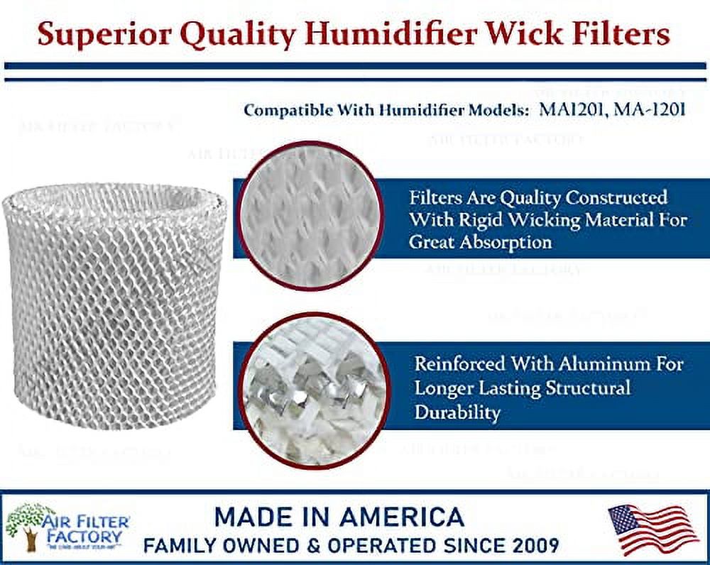Air Filter Factory Replacement for Essick Air MA1201, MA1201