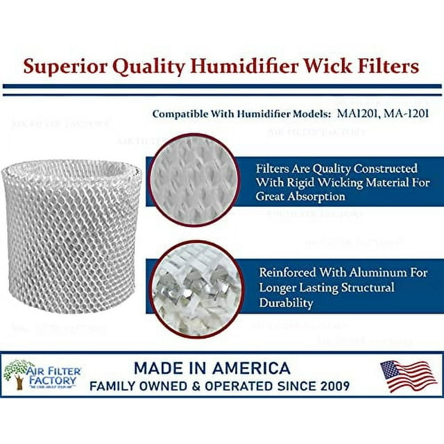 Air Filter Factory Replacement for Essick Air MA1201, MA1201