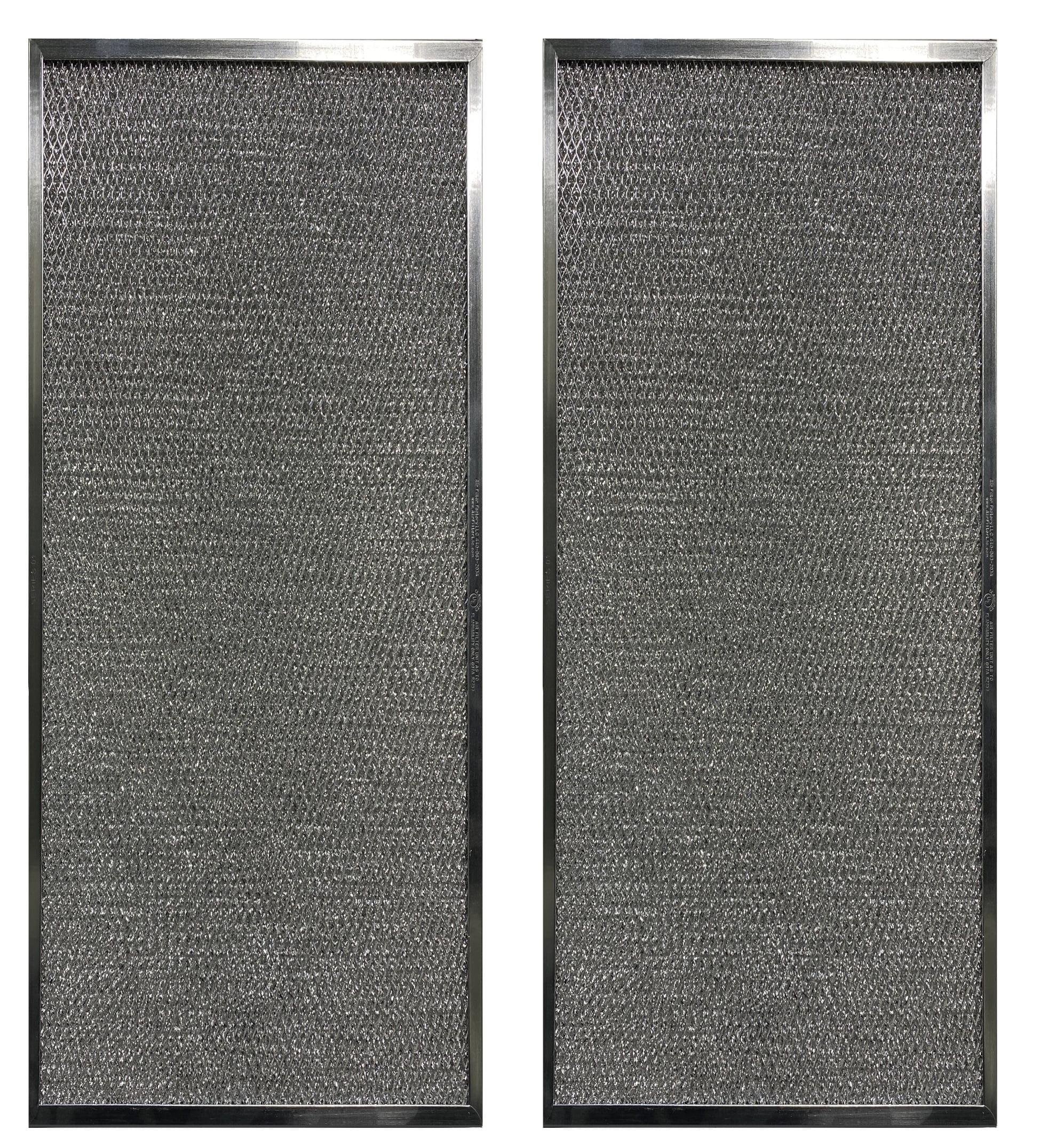 Air Filter Factory Replacement for F50F1065 Honeywell Aluminum HVAC Pre/Post Filters 2-Pack