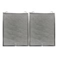 thumbnail image 1 of Air Filter Factory Replacement for S99010430-002, 99010430-002, 4512880 Broan Nutone Range Hood Aluminum Grease Filters 2-Pack, 1 of 8
