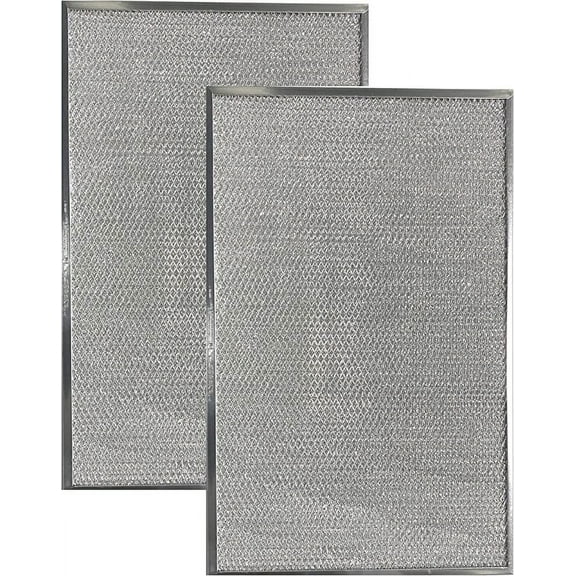 Air Filter Factory Aluminum Grease Range Hood Filters Replacement for W10419114, W11177751, 2-Pack