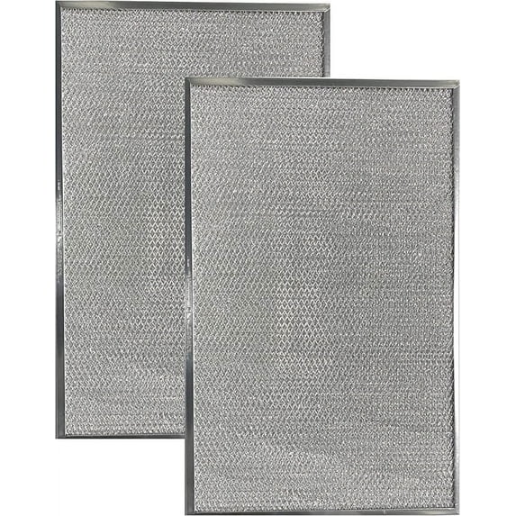 Air Filter Factory Aluminum Grease Range Hood Filters Replacement for W10419114, W11177751, 2-Pack