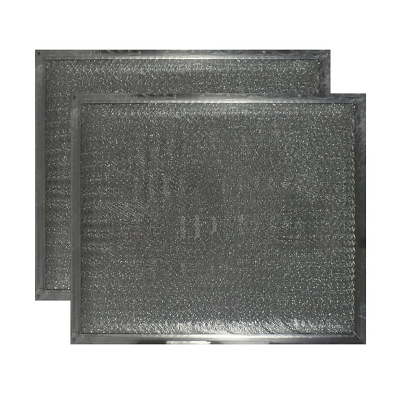 Air Filter Factory Replacement for WB02X10700 GE Range Hood Aluminum Grease Filter 2-Pack