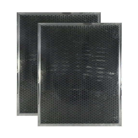 Air Filter Factory Replacement for WB02X10707 GE Range Hood Charcoal Carbon Filter 2-Pack