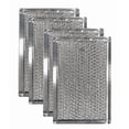 thumbnail image 1 of Air Filter Factory Replacement for WB06X10309, WB06X10654, WB06X10359, WB02X25388, WB02X32793 GE Microwave Mesh Grease Filter 4-Pack, 1 of 8