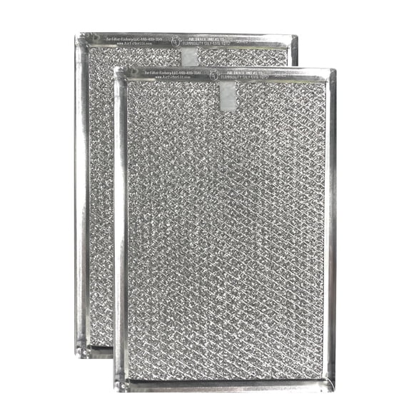 Air Filter Factory Replacement for WB2X4263, R0710162, 53446, RHF0702 GE Aluminum Filter 2-Pk