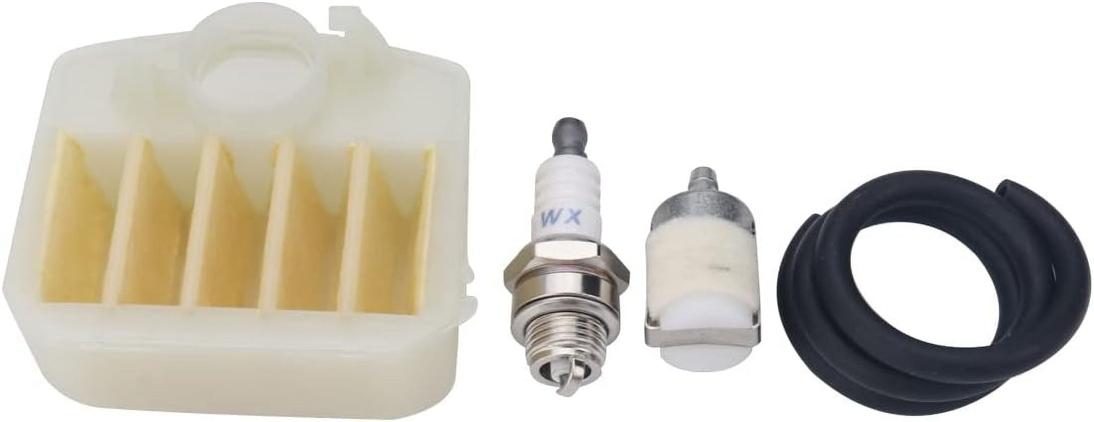 Air Filter Fuel Line Filter Spark Plug Kit for Husqvarna 340 345 346 XP ...