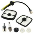 thumbnail image 1 of Air Filter Fuel Line Spark Plug Kit For ECHO SRM2100 GT2000 GT2100 PAS2000 SRM2400 SRM230 Trimmer Grommet Primer Bulb, 1 of 6