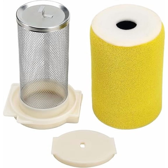 Air Filter & Guide & End Cap Kit for Yamaha Big Bear 350 1987-1999 Moto-4 250 350 1987-1995 Kodiak 400 1993-1999 Timberwolf 250 1992-2000#1YW-14451-00-00 1YW-14458-01-00
