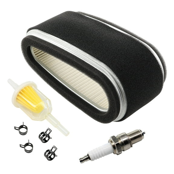 Air Filter Kit for John Deere Kawasaki FC400V FC401V FC420V LX172 LX176 GS25 / Rep 21391300 AM104560 11013-2110 93280 Engine