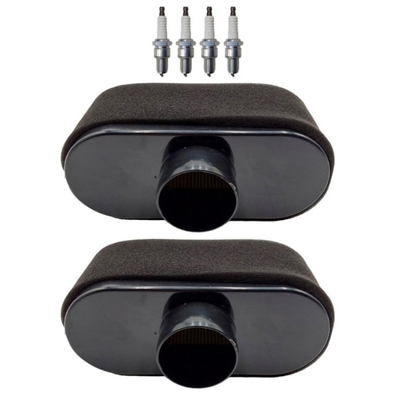 Air Filter Kits & Spark Plugs For John Deere S240 W36R X310 Z445 Fits MIU12555