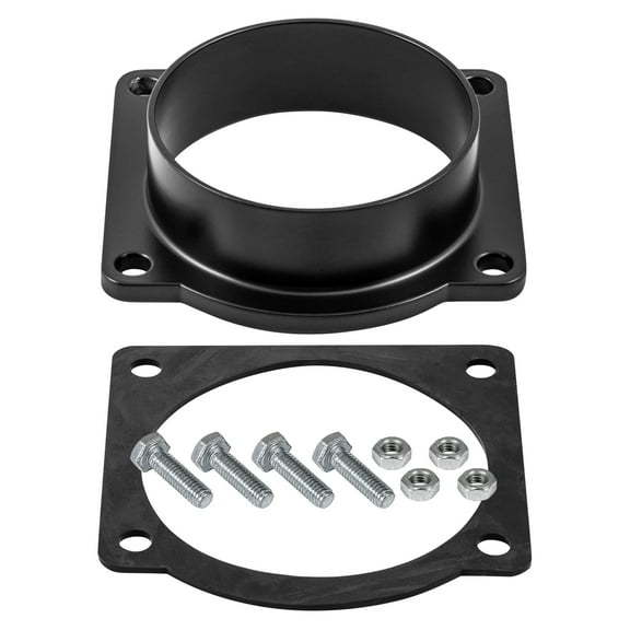 Air Filter Mass Air flow sensor Adapter plate - Compatible For Explorer, Mustang, etc