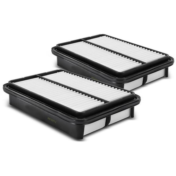 Air Filter Set 2 - Compatible with 1989 - 1995 Toyota Pickup 2.4L 4-Cylinder - Autopart Premium