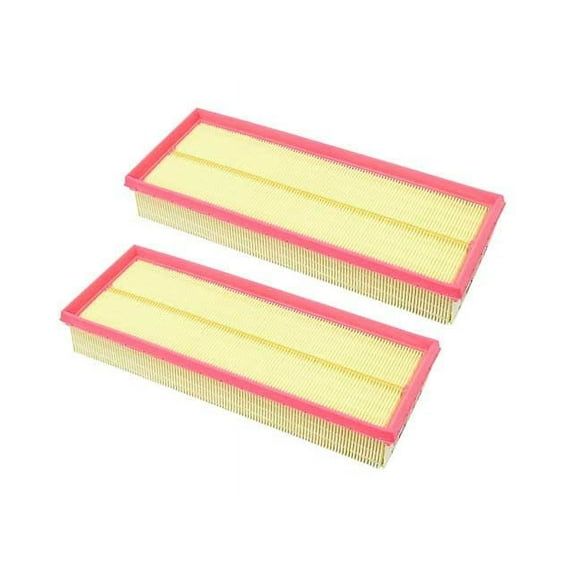 Air Filter Set - Compatible with 2008 - 2012 Mercedes-Benz C300 2009 2010 2011