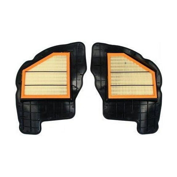 Air Filter Set - Compatible with 2009 - 2015 BMW 750Li 2010 2011 2012 2013 2014
