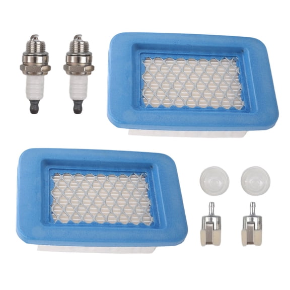 Air Filter And Spark Kit A226000032 for ECHO PB-580T PB-500H PB-650 PB-755ST Blowers, For Outdoor Power Equipment UUU0507949 8-Piece Set With Fuel Filter And Starter Cap UUU0507949