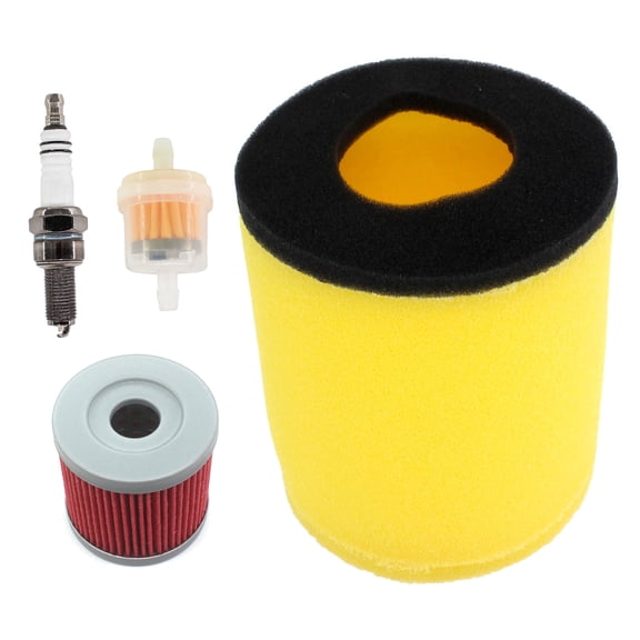 Air Filter Spark Plug Kit For 13780-03G00 Suzuki LT-A400 LT-A400F LT-F400 LT-F400F Eiger 400 2x4 4x4 02-07 Oil Filter