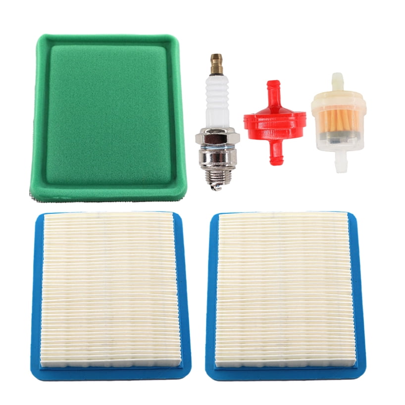 Air Filter Spark Plug Kit For Briggs & Stratton 491588S Craftsman 675 ...