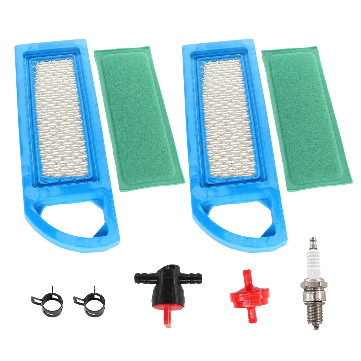 Air Filter Spark Plug Service Kit For Briggs Stratton 795115 697153 ...