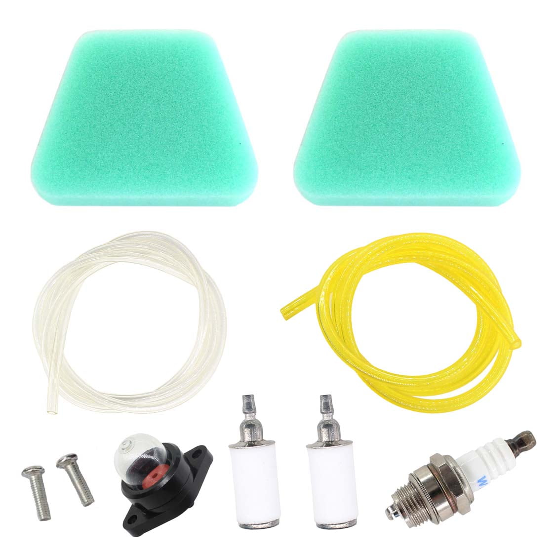 Air Filter Spark Plug Tune Up Kit For Craftsman 18 inch 42cc Poulan 18
