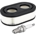 thumbnail image 1 of Air Filter Spark Plug for Troy-Bilt TB110 TB115 TB200 TB230 TB330 TB370 Walk Behind Lawn Mower, 1 of 7