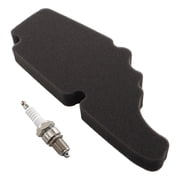 Air Filter Spark Plug for Vespa LX S LXV Piaggio Fly 50 Fly 150 LX150 S50 S150 LXV Replaces 843194 Motorbike