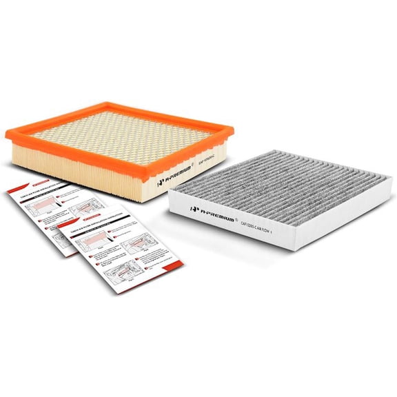 Air Filter and Cabin Air Filter Kit 2 - Compatible with 2011 - 2016 Toyota Highlander 3.5L V6 - Autopart Premium