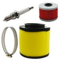 thumbnail image 1 of Air Filter with Oil Filter Spark Plug for 1995-2004 Honda Foreman 400 450 TRX400 TRX450 2000-2006 Honda Rancher 350 TRX350, 1 of 6